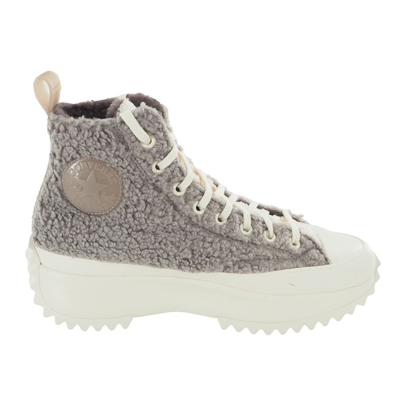 Converse Run Star Hike Hi Faux Fur Sneaker - Picture 4 of 10